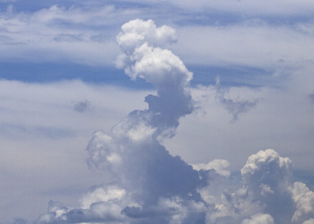 Storm Cloud formation developing over the Pantanal