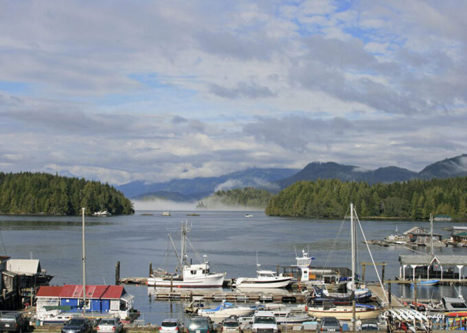 Waterfront in Tofino