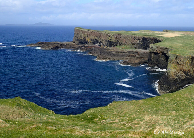 Staffa with Lunga in the distance