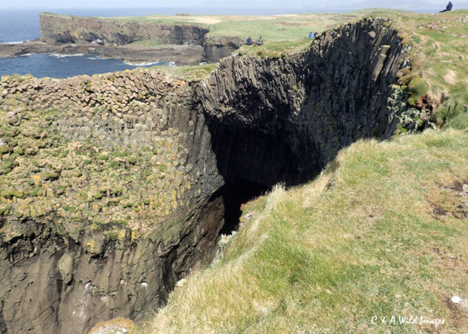 Staffa's coastal caves